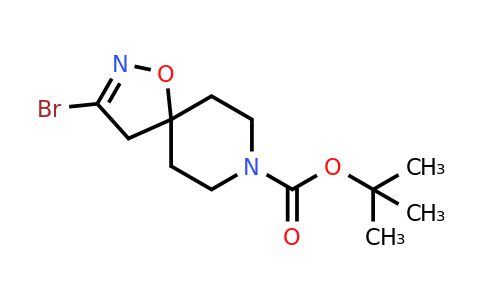 CAS 1250999-79-1 | tert-butyl 3-bromo-1-oxa-2,8-diazaspiro[4.5]dec-2-ene-8-carboxylate
