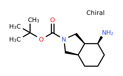 CAS 1251001-17-8 | rel-(3aS,4S,7aR)-2-Boc-4-amino-octahydro-isoindole