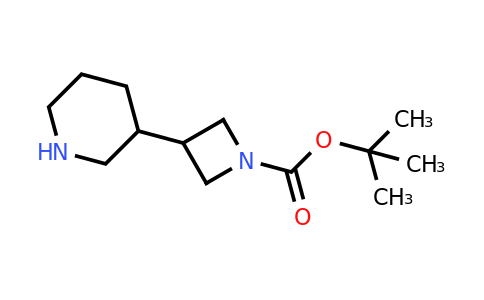 CAS 1251006-73-1 | tert-Butyl 3-(piperidin-3-yl)azetidine-1-carboxylate