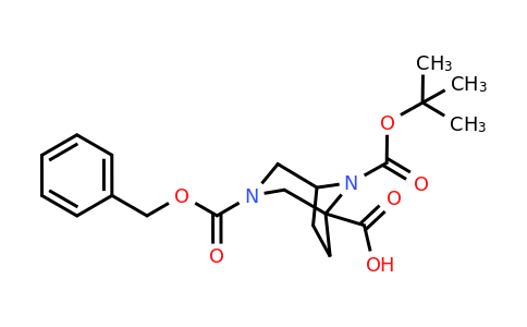 CAS 1251010-72-6 | 3-benzyloxycarbonyl-8-tert-butoxycarbonyl-3,8-diazabicyclo[3.2.1]octane-1-carboxylic acid