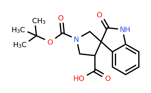 CAS 1251011-21-8 | 1'-(tert-Butoxycarbonyl)-2-oxospiro[indoline-3,3'-pyrrolidine]-4'-carboxylic acid
