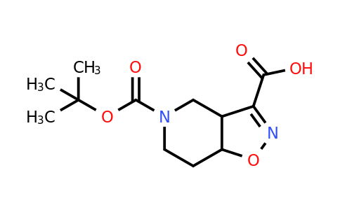 CAS 1251012-71-1 | 5-[(tert-butoxy)carbonyl]-3aH,4H,5H,6H,7H,7aH-[1,2]oxazolo[4,5-c]pyridine-3-carboxylic acid