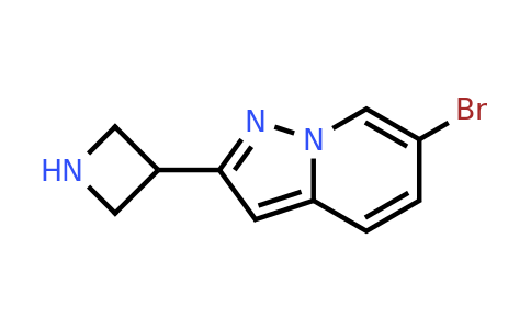 CAS 1251018-50-4 | 2-(Azetidin-3-yl)-6-bromopyrazolo[1,5-a]pyridine