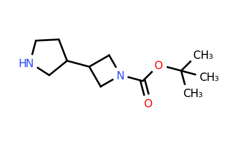 CAS 1251019-03-0 | tert-Butyl 3-(pyrrolidin-3-yl)azetidine-1-carboxylate