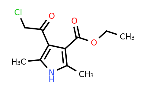 CAS 125102-42-3 | Ethyl 4-(2-chloroacetyl)-2,5-dimethyl-1H-pyrrole-3-carboxylate
