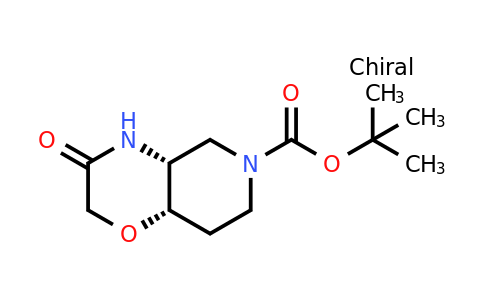 CAS 1251021-76-7 | tert-butyl cis-3-oxo-4,4a,5,7,8,8a-hexahydropyrido[4,3-b][1,4]oxazine-6-carboxylate