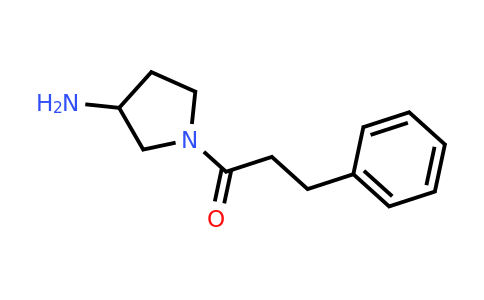 CAS 1251034-01-1 | 1-(3-aminopyrrolidin-1-yl)-3-phenylpropan-1-one