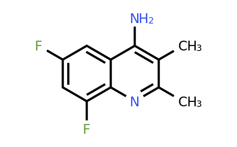 CAS 1251053-77-6 | 6,8-Difluoro-2,3-dimethylquinolin-4-amine