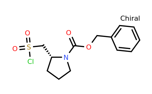 CAS 1251071-11-0 | benzyl (2R)-2-[(chlorosulfonyl)methyl]pyrrolidine-1-carboxylate