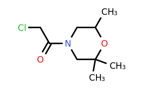 CAS 1251088-09-1 | 2-Chloro-1-(2,2,6-trimethylmorpholin-4-yl)ethan-1-one