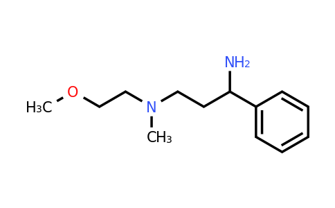 CAS 1251099-64-5 | (3-Amino-3-phenylpropyl)(2-methoxyethyl)methylamine