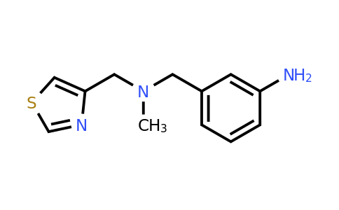 CAS 1251200-06-2 | 3-{[methyl(1,3-thiazol-4-ylmethyl)amino]methyl}aniline