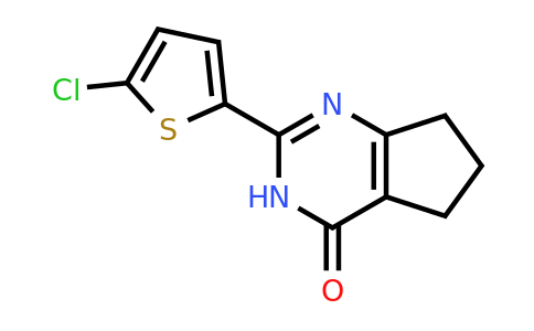 CAS 1251200-68-6 | 2-(5-chlorothiophen-2-yl)-3H,4H,5H,6H,7H-cyclopenta[d]pyrimidin-4-one