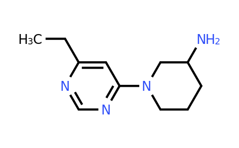 CAS 1251240-01-3 | 1-(6-Ethylpyrimidin-4-yl)piperidin-3-amine