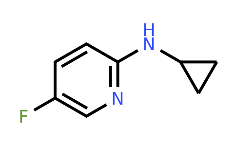 CAS 1251244-04-8 | N-Cyclopropyl-5-fluoropyridin-2-amine