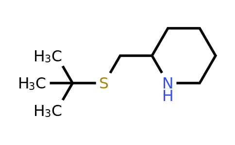 CAS 1251246-19-1 | 2-[(tert-butylsulfanyl)methyl]piperidine