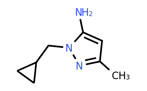 CAS 1251255-01-2 | 1-(Cyclopropylmethyl)-3-methyl-1H-pyrazol-5-amine