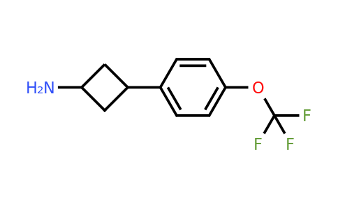 CAS 1251268-62-8 | 3-[4-(trifluoromethoxy)phenyl]cyclobutan-1-amine