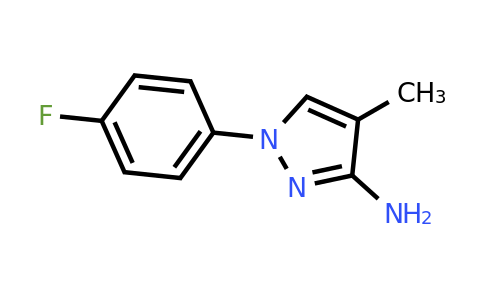 CAS 1251278-62-2 | 1-(4-fluorophenyl)-4-methyl-1H-pyrazol-3-amine