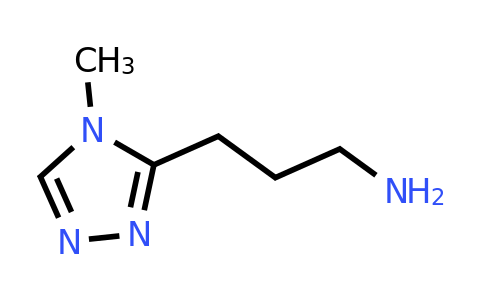 CAS 1251297-97-8 | 3-(4-methyl-4H-1,2,4-triazol-3-yl)propan-1-amine