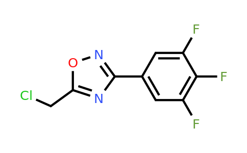 CAS 1251321-78-4 | 5-(chloromethyl)-3-(3,4,5-trifluorophenyl)-1,2,4-oxadiazole