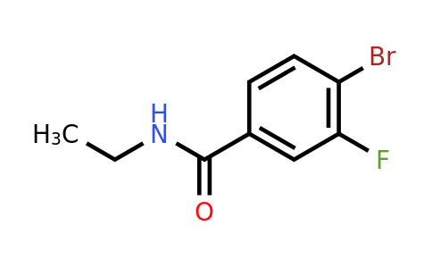 CAS 1251351-08-2 | 4-Bromo-N-ethyl-3-fluorobenzamide