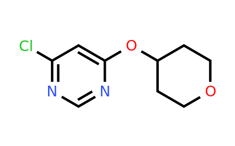 CAS 1251375-71-9 | 4-Chloro-6-(oxan-4-yloxy)pyrimidine