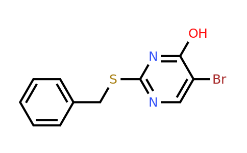 CAS 125154-07-6 | 2-(Benzylthio)-5-bromopyrimidin-4-ol