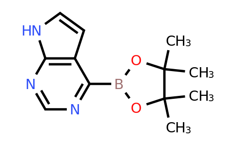 CAS 1251566-87-6 | 4-(4,4,5,5-Tetramethyl-1,3,2-dioxaborolan-2-YL)-7H-pyrrolo[2,3-D]pyrimidine
