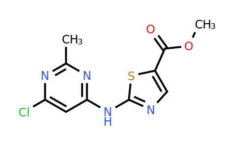 CAS 1251716-80-9 | Methyl 2-((6-chloro-2-methylpyrimidin-4-yl)amino)thiazole-5-carboxylate