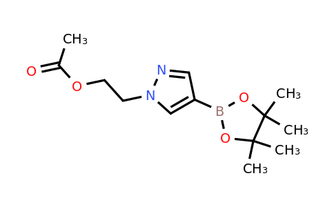 CAS 1251731-71-1 | 2-[4-(tetramethyl-1,3,2-dioxaborolan-2-yl)-1H-pyrazol-1-yl]ethyl acetate