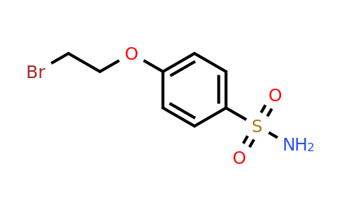CAS 125174-28-9 | 4-(2-bromoethoxy)benzene-1-sulfonamide
