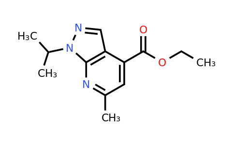CAS 1251771-13-7 | Ethyl 1-isopropyl-6-methyl-1H-pyrazolo[3,4-b]pyridine-4-carboxylate