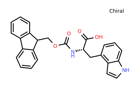 (2S)-2-({[(9H-fluoren-9-yl)methoxy]carbonyl}amino)-3-(1H-indol-4-yl)propanoic acid