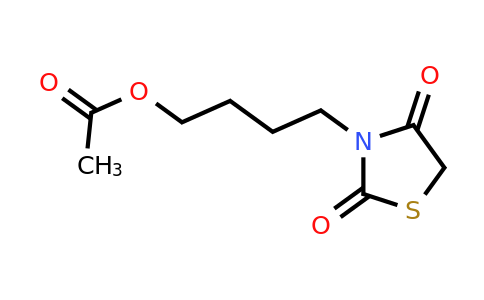 CAS 1251922-53-8 | 4-(2,4-Dioxo-1,3-thiazolidin-3-yl)butyl acetate