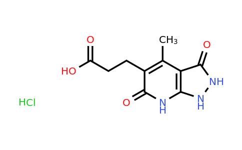 CAS 1251922-88-9 | 3-{4-methyl-3,6-dioxo-1H,2H,3H,6H,7H-pyrazolo[3,4-b]pyridin-5-yl}propanoic acid hydrochloride
