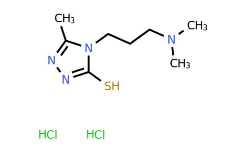 CAS 1251923-20-2 | 4-[3-(Dimethylamino)propyl]-5-methyl-4H-1,2,4-triazole-3-thiol dihydrochloride