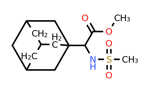 CAS 1251923-29-1 | Methyl 2-(adamantan-1-yl)-2-methanesulfonamidoacetate