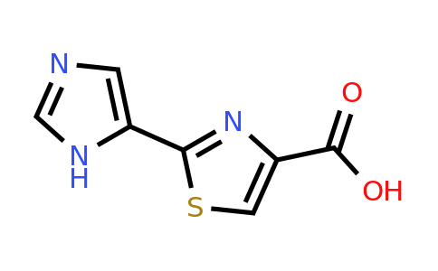 CAS 1251923-32-6 | 2-(1H-Imidazol-5-yl)-1,3-thiazole-4-carboxylic acid