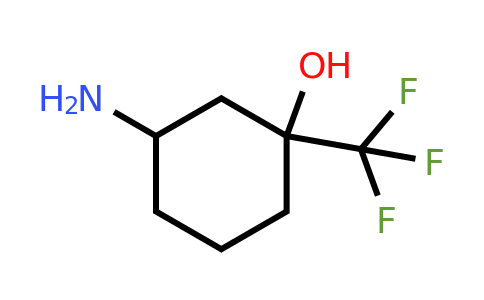 CAS 1251923-56-4 | 3-Amino-1-(trifluoromethyl)cyclohexanol
