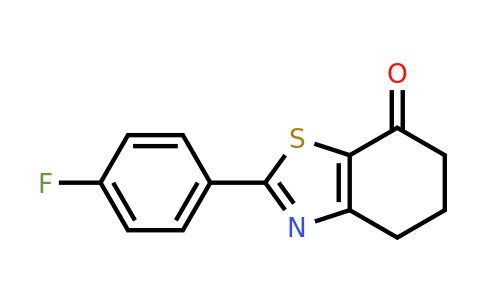 CAS 1251923-57-5 | 2-(4-Fluorophenyl)-4,5,6,7-tetrahydro-1,3-benzothiazol-7-one