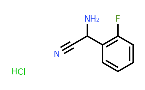 CAS 1251923-68-8 | 2-Amino-2-(2-fluorophenyl)acetonitrile hydrochloride