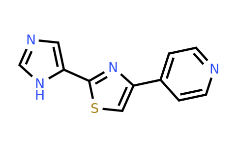 CAS 1251923-70-2 | 4-[2-(1H-Imidazol-5-yl)-1,3-thiazol-4-yl]pyridine
