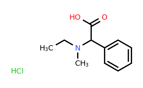 CAS 1251923-89-3 | 2-[Ethyl(methyl)amino]-2-phenylacetic acid hydrochloride