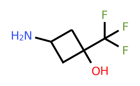 CAS 1251924-07-8 | 3-amino-1-(trifluoromethyl)cyclobutan-1-ol