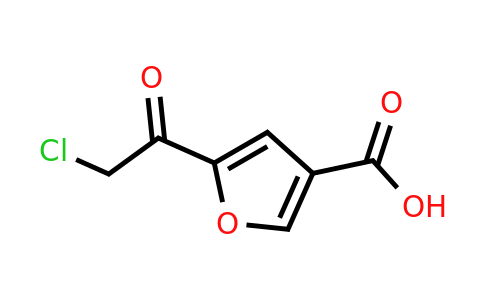 CAS 1251924-13-6 | 5-(2-Chloroacetyl)furan-3-carboxylic acid