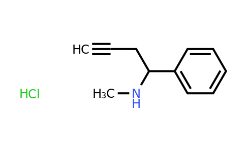 CAS 1251924-31-8 | Methyl(1-phenylbut-3-yn-1-yl)amine hydrochloride