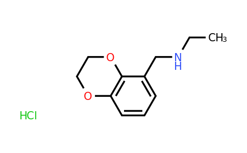 CAS 1251924-53-4 | (2,3-Dihydro-1,4-benzodioxin-5-ylmethyl)(ethyl)amine hydrochloride