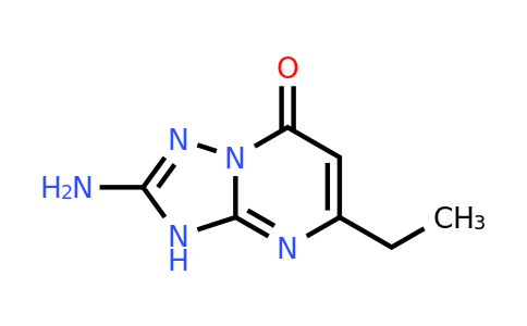 CAS 1251924-66-9 | 2-Amino-5-ethyl-3H,7H-[1,2,4]triazolo[1,5-a]pyrimidin-7-one