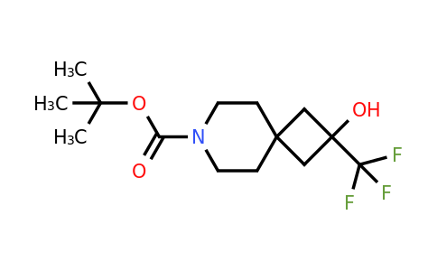 CAS 1251924-76-1 | tert-butyl 2-hydroxy-2-(trifluoromethyl)-7-azaspiro[3.5]nonane-7-carboxylate